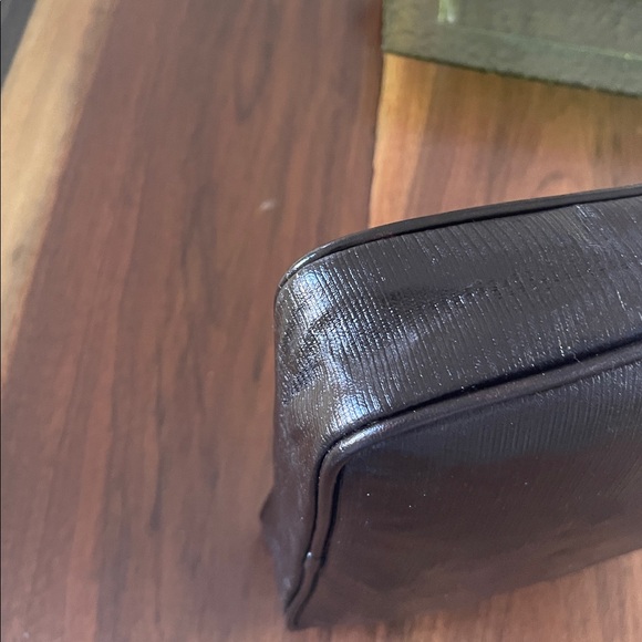 YSL Chocolate Brown Vintage Clutch. B61 - Picture 7 of 12